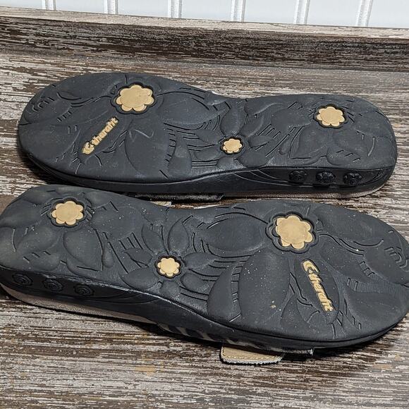 Therafit Women's Leopard Print Slip On Comfort Adjustable Sandal Size 9.5-10 - Picture 6 of 6